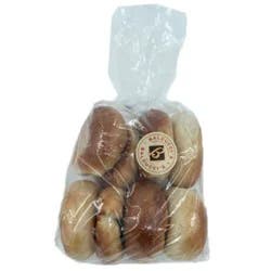 Bakery Mini Plain Bagels Bagel - Each