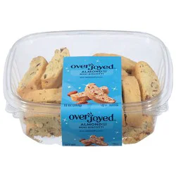 Overjoyed Almond Biscotti With Almond Pieces Mini - 10 Oz