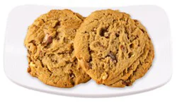 Bakery Hershey Heath Toffee 2 Count Cookies - Each
