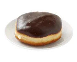 Bulk Custard Filled Chocolate Iced Bismark - Ea