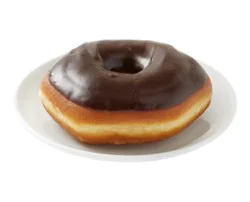 Bulk Chocolate Iced Ring Donut - Ea