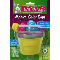 Paas Magical Color Cups Egg Decorating Kit - Each