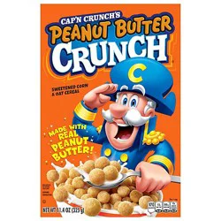Capn Crunchs Sweetened Peanut Butter Cru - 11.4 Oz