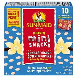 Sun-Maid Vanilla Yogurt Covered Raisins - 5 Oz