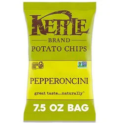 Kettle Brand Pepperoncini Kettle Potato Chips - 7.5 Oz