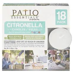 Pat Citronella Tea Light - Ea