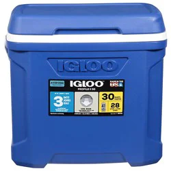 Igloo Blue Profile Cooler - 30 Quart