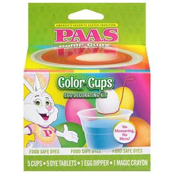 Paas Color Cups Egg Decorating Kit - Each
