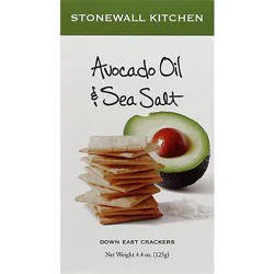 Stonewall Ktcn Avacado Sea Slt Crkr - 4.4 Oz