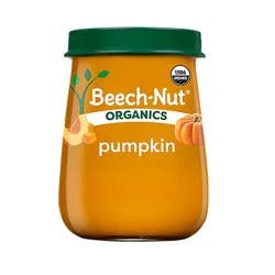 Beechnut Org St 1 Pumpkin Baby Food Jar - 4 Oz