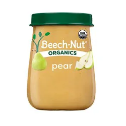 Beechnut Org Stg 1 Pear Baby Food Jar - 4 Oz