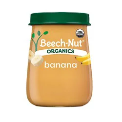 Beechnut Org St 2 Banana Baby Food - 4 Oz
