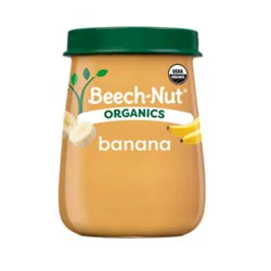 Beechnut Org St 2 Banana Baby Food - 4 Oz