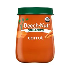 Beech-Nut Organics Stage 1 Carrots Baby Food - 4 Oz