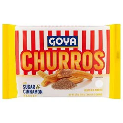 Goya Churros With Sugar & Cinnamon Packet - 9.7 Oz