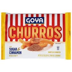 Goya Churros With Sugar & Cinnamon Packet - 9.7 Oz