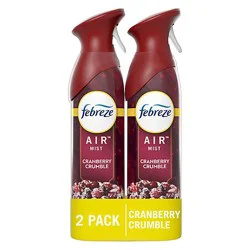 Fabreze Air Cranberry Tart - 2-8.8 Oz