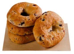 Blueberry Bagels 4 Count - Ea