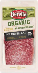 Fratelli Beretta Organic Pre-Slice Milano - 3 Oz