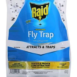 Pic Raid Disposable Fly Trap - Ea