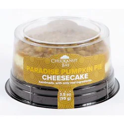 Paradise Pumpkin Pie Cheesecake 3 Inch - 3.5 Oz