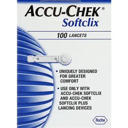 Softclix Lancets - 100 Ct