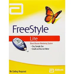 Freestyle Lite Blood Glucose Monitoring System - Ea