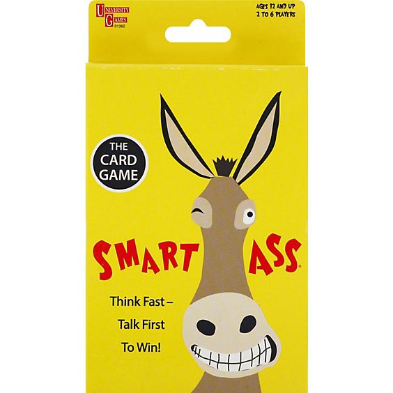 slide 1 of 9, Univer Smart A Card Game - Ea, 1 ct