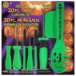 Fun World Holiday Family Carving Kit – 20 Count