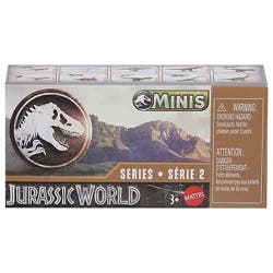 Mattel Minis Jurrasic World Mini Figure 2 Count - Each