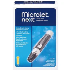 Microlet Next Lancing Device - Ea
