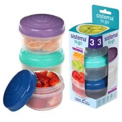 Sistema Mini Bites To Go - 3 Pk
