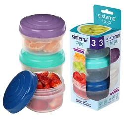 Sistema Mini Bites To Go - 3 Pk