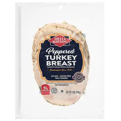 Dietz & Watson Peppered Turkey Breast Ps - 7 Oz