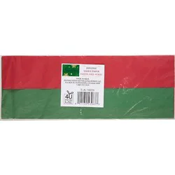 Signature Select Red And Green Tissue Paper 15 Count - Each