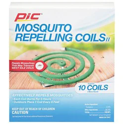 Pic Mosquito Repellent Coils - 10 Count