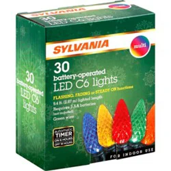Inl 30ct Bo Led Multi C6 Lghts - Ea