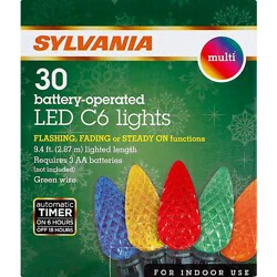 Inl 30ct Bo Led Multi C6 Lghts - Ea