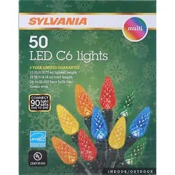Inl 50ct Led Multi C6 Lights - Ea