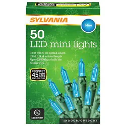 Inl 50ct Led Blue Mini Lights - Ea