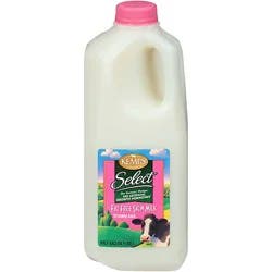 Kemps Select Fat Free Skim Milk - 0.5 Gallon