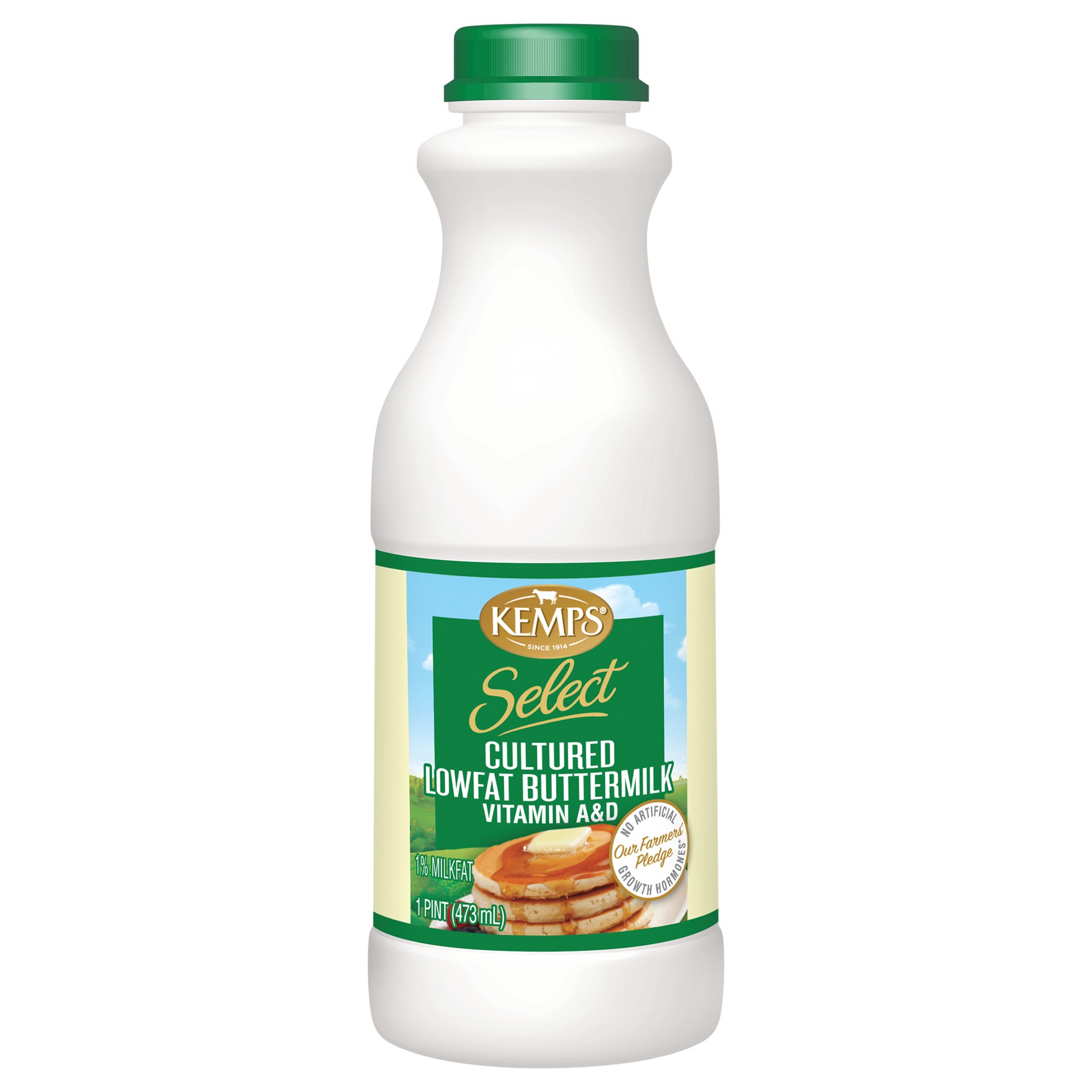 slide 2 of 2, Kemps Select Low-Fat Buttermilk - Pint, 16 oz