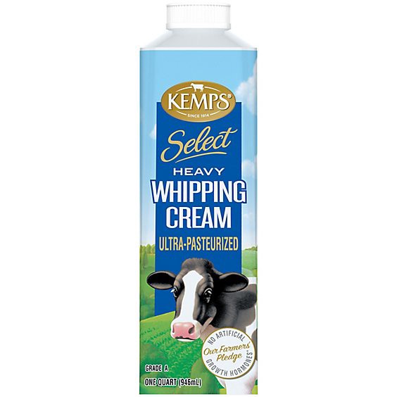 slide 1 of 1, Kemps Select Uht 36% Heavy Whipping Cream - 1 Quart, 1 qt