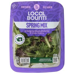 Local Bounti Spring Mix Baby Leaf - 4.5 Oz