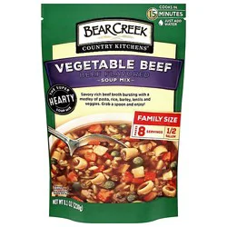 Bear Creek Vegetable Beef Soup Mix - 8.1 Oz