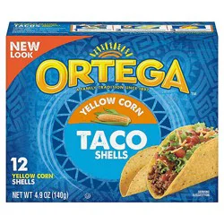 Ortega Yellow Corn Taco Shells 12ct - 4.9 Oz