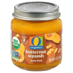 O Organics Baby Food Squash - 4 Oz