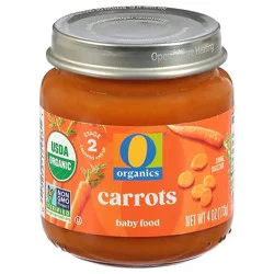 O Organics Baby Food Carrots - 4 Oz
