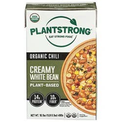 Plantstrong Chili Og2 Crmy White Bean - 17oz