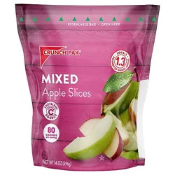 Crunch Pak Apple Slices Mixed - 14 Oz